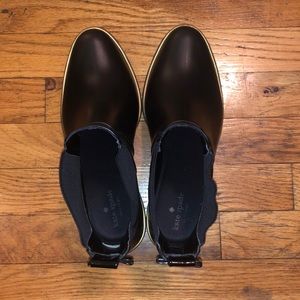 Kate Spade rain boots size 8 (black)